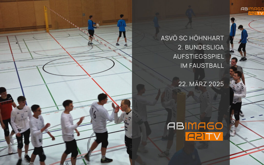 Bundesliga Aufstiegsspiel Faustballer Höhnhart in Vöcklabruck