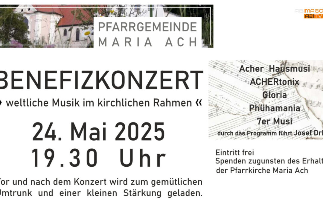 Benefizkonzert in Hochburg-Ach