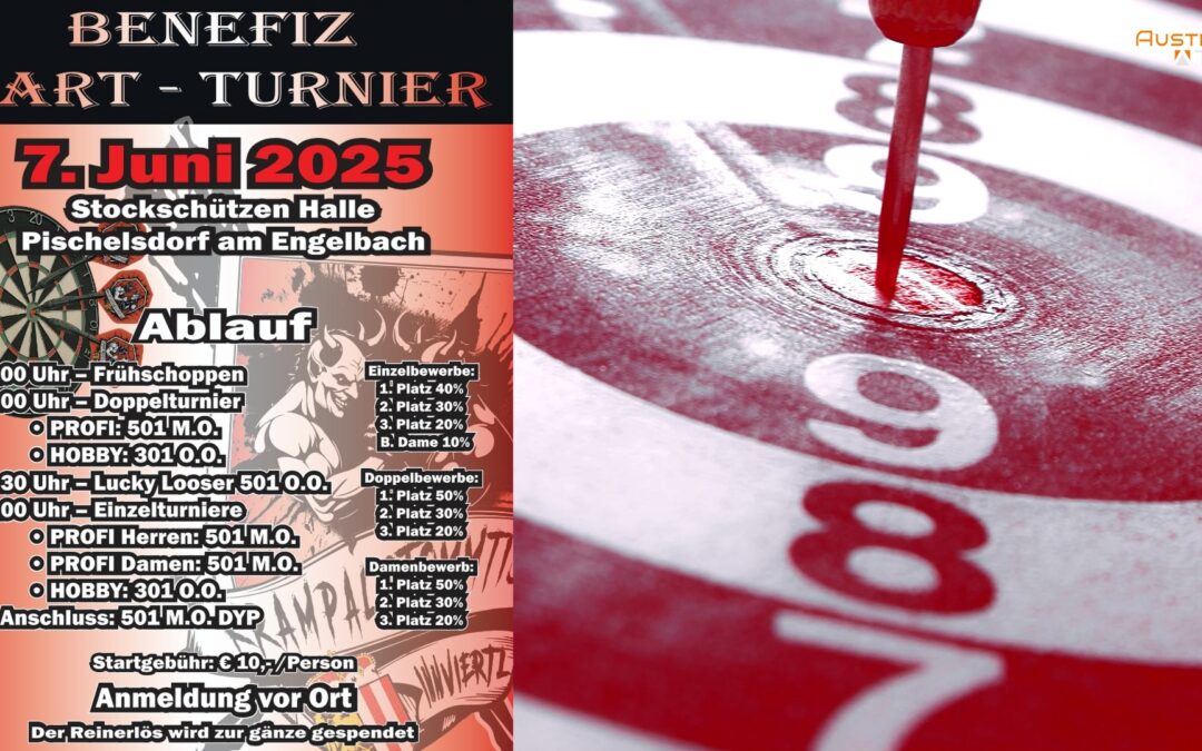 Benefiz Dart-Turnier in Pischelsdorf a.E.