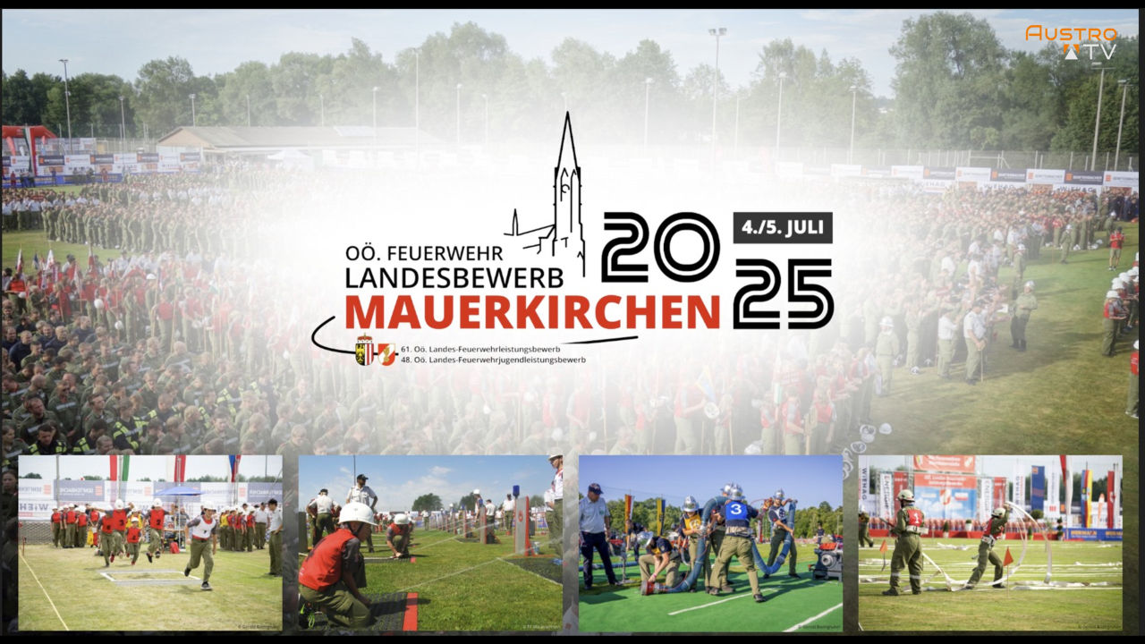 Feuerwehr Landesbewerb Mauerkirchen 2025 Save the Date