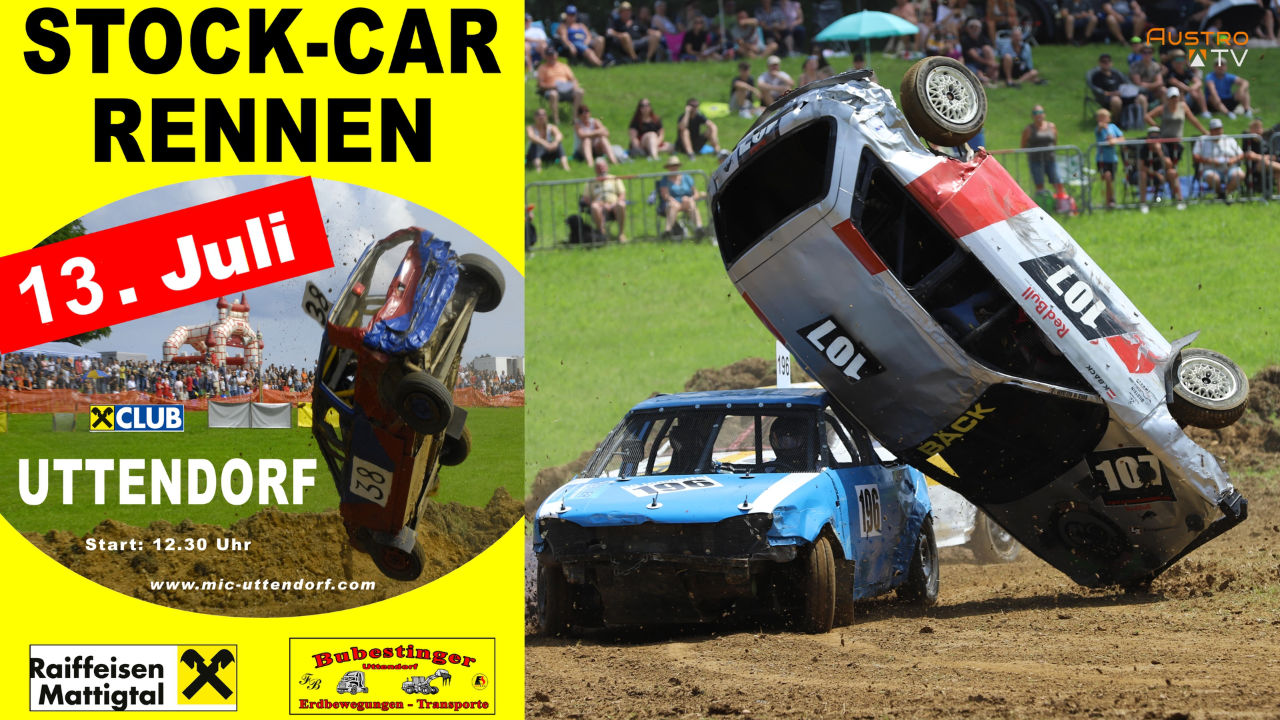 Stock-Car Rennen am 13.7.25 in Uttendorf
