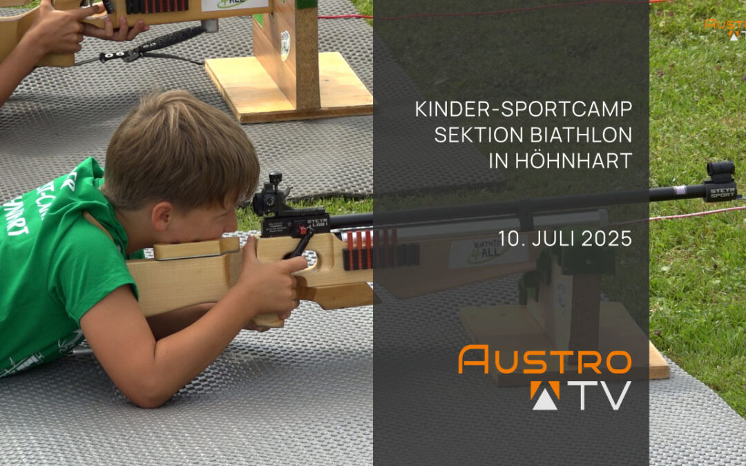 Kinder Sport-Camp, Sektion Biathlon in Höhnhart
