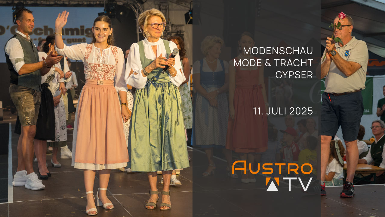 Modenschau Gypser bei Gardefest Mattighofen