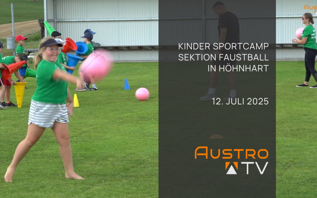 Kinder Sport-Camp, Sektion Faustball in Höhnhart