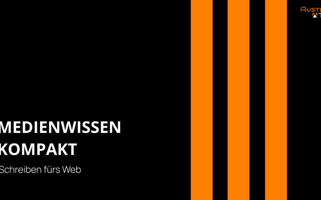 Schreiben fürs Web – Medienwissen kompakt