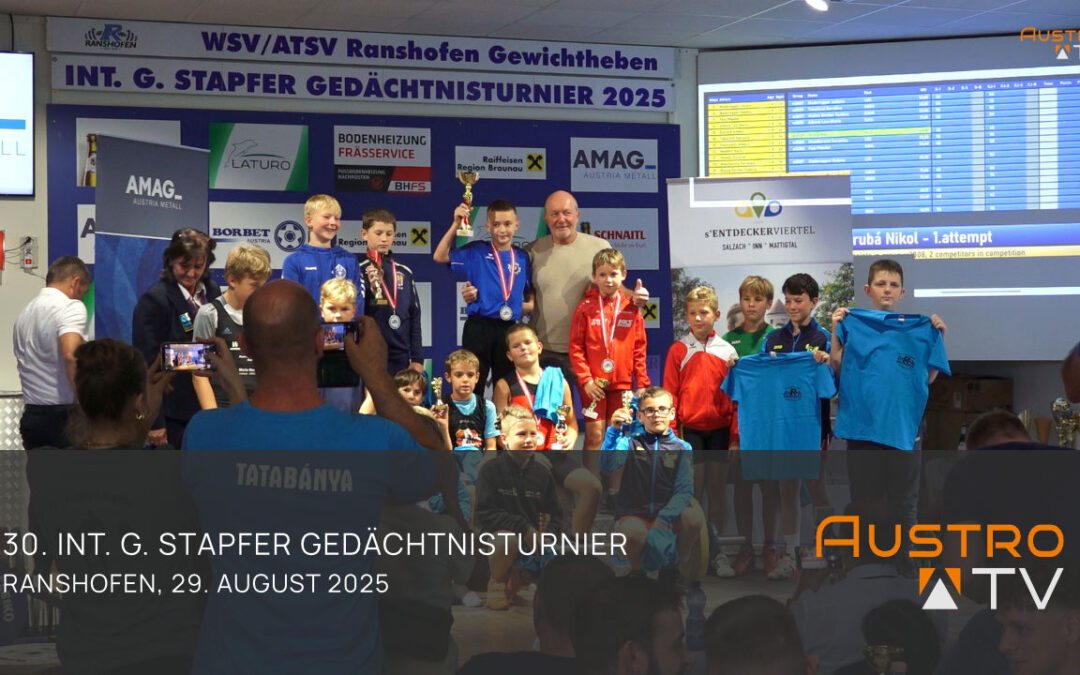 Gewichtheben – 30. Int. G. Stapfer Gedächtnisturnier Ranshofen