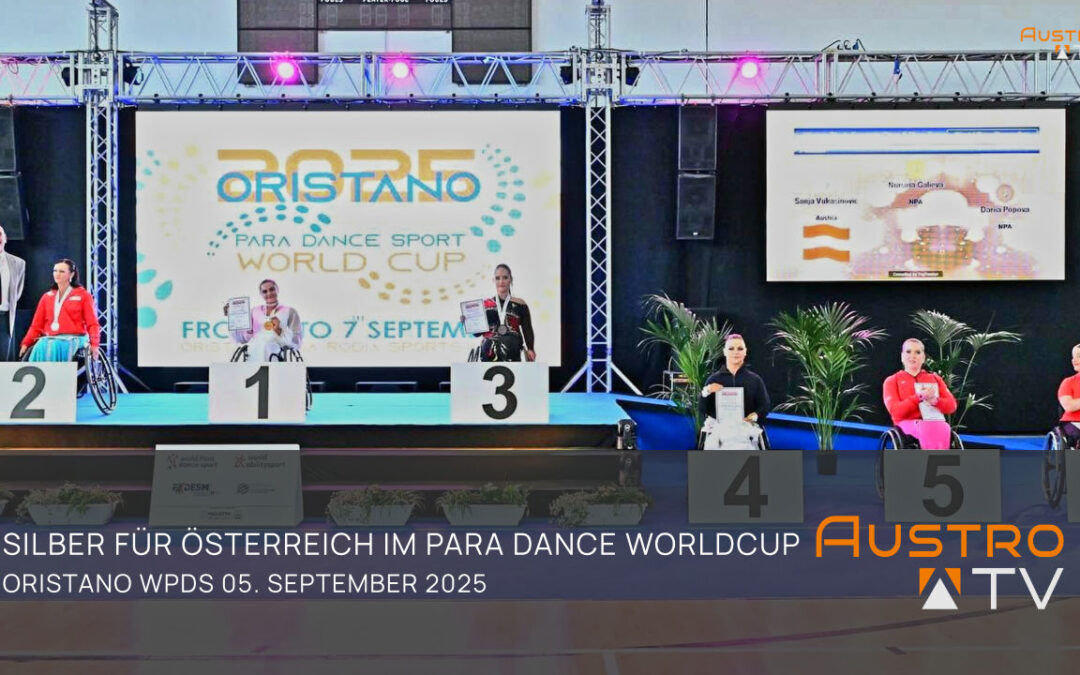 Silber im Weltcup für Österreich im Para Dance Sport