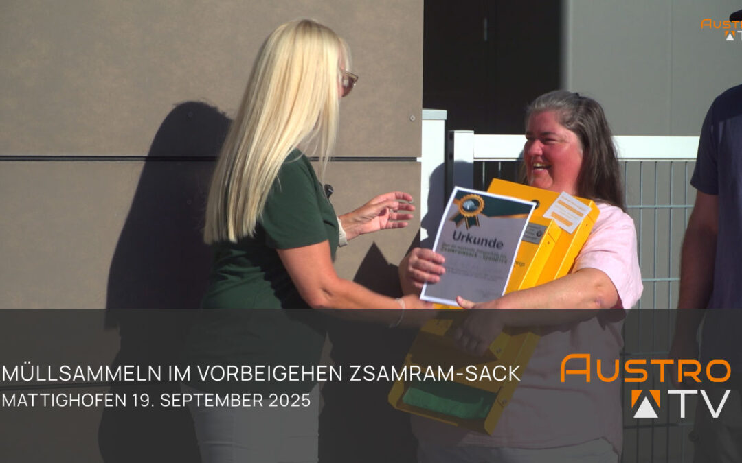Zsamram-Sack, Müllsammeln im Vorbeigehen