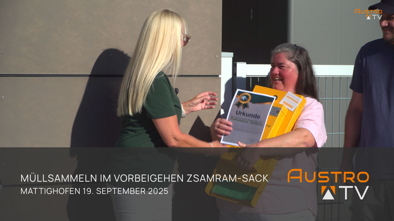 Zsamram-Sack, Müllsammeln im Vorbeigehen