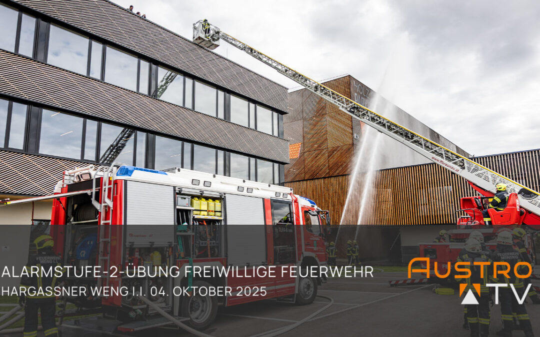 Großübung bei Hargassner – Feuerwehr Weng probt den Ernstfall