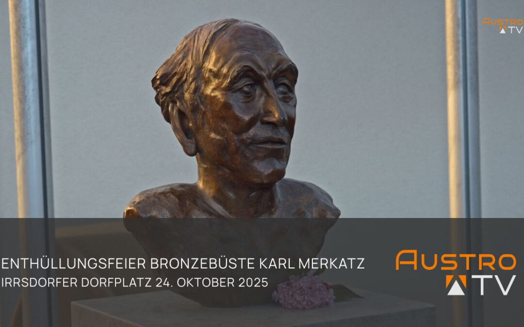 Enthüllungsfeier der Bronzebüste von Karl Merkatz