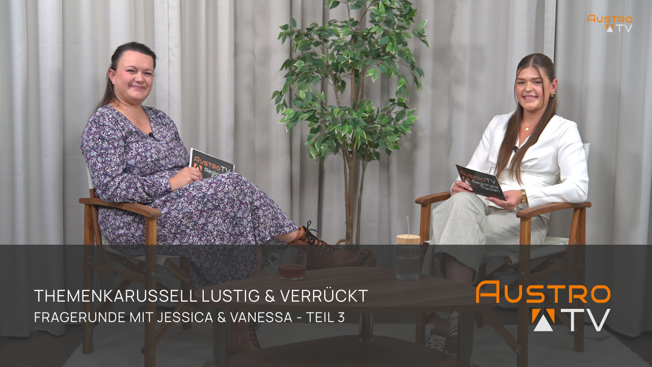Lustig & Verrückt, Fragerunde Jessica und Vanessa, Themenkarussell