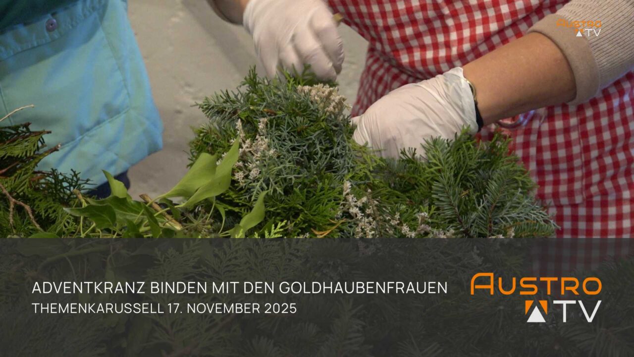 Adventkranz binden - Themenkarussell
