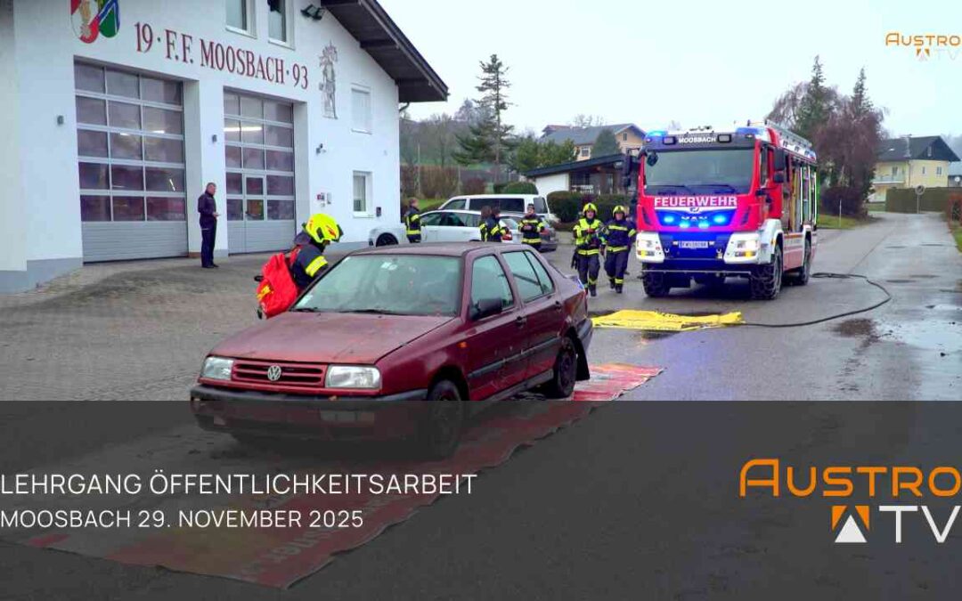 Erster Lehrgang für Öffentlichkeitsarbeit der Feuerwehren im Bezirk Braunau