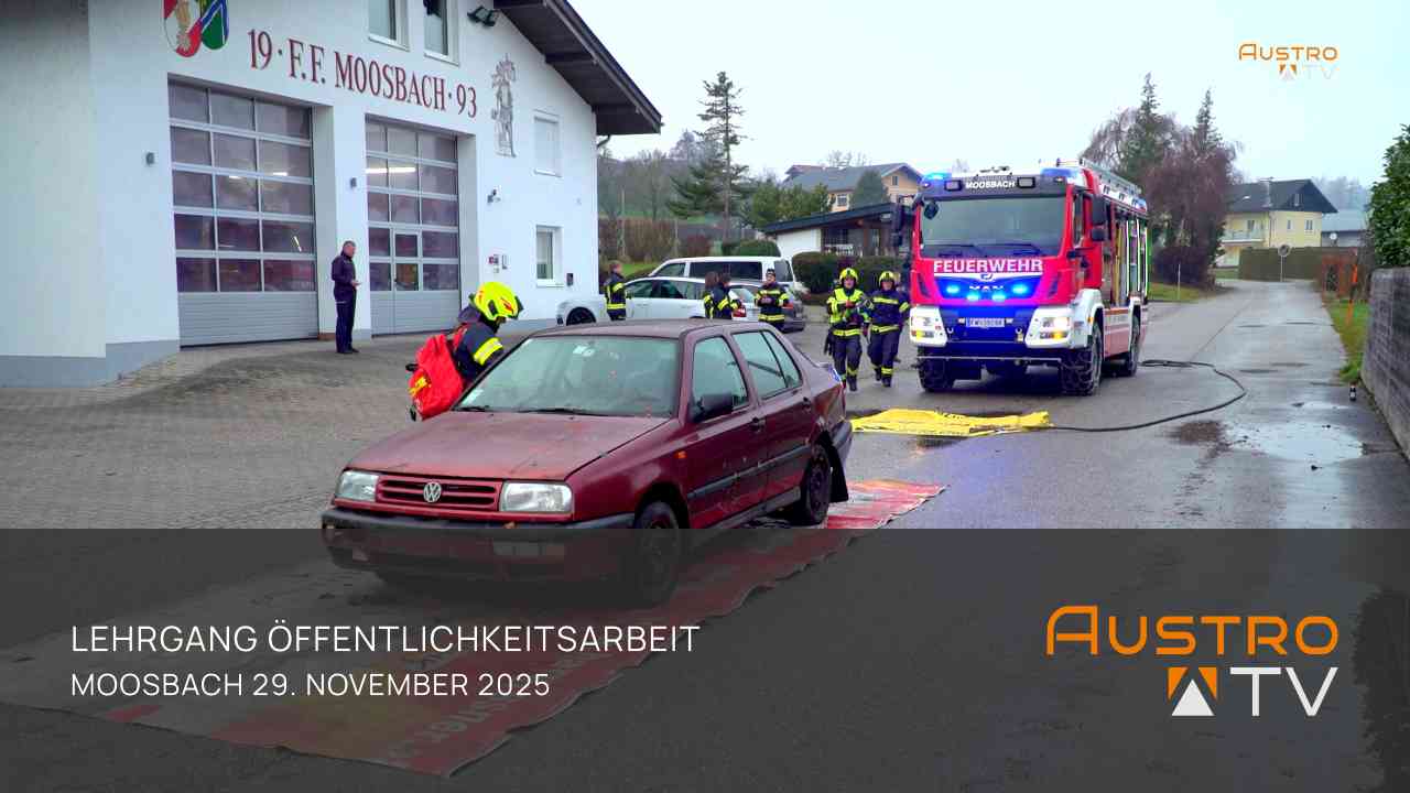 Erster Lehrgang für Öffentlichkeitsarbeit der Feuerwehren im Bezirk Braunau