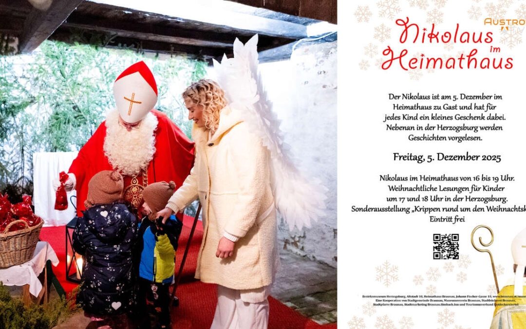 Nikolaus im Heimathaus Braunau