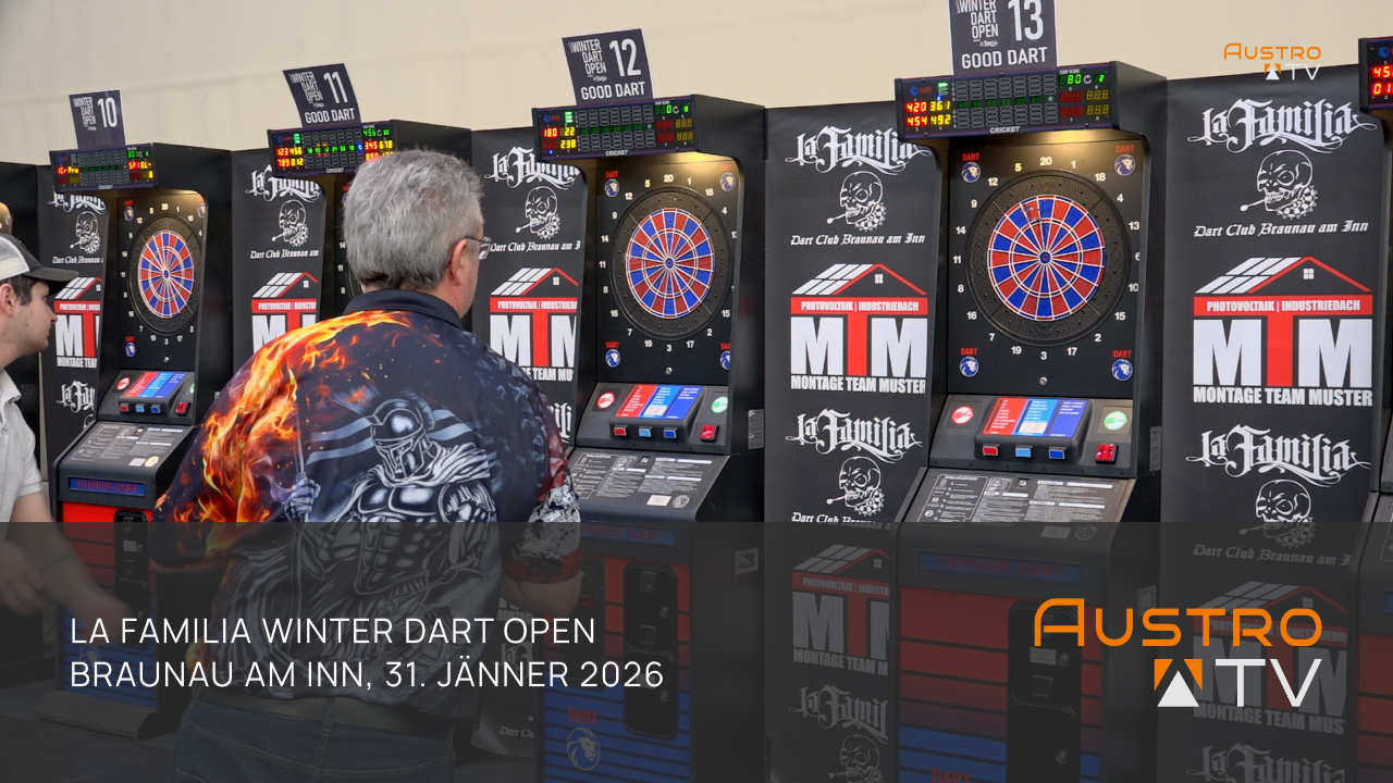 LA Familia – Winter Dart Open 2026 in Braunau