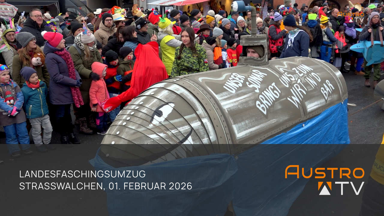 Landes-Faschingsumzug 2026 in Straßwalchen – Narrenspektakel & Brauchtum