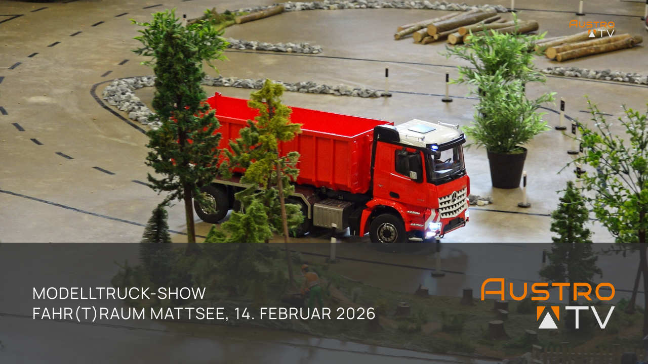 Modelltruck-Show 2026 im Fahr(t)raum Mattsee