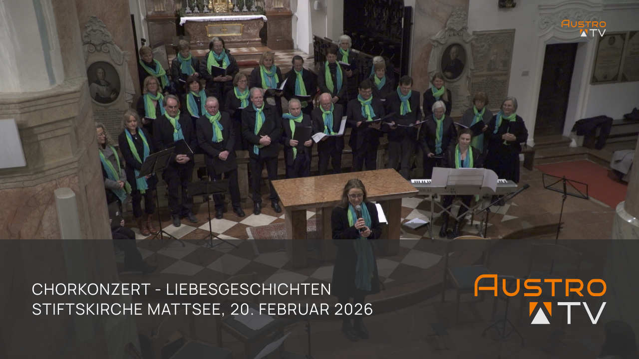 Chorkonzert „Liebesgeschichten“ in der Stiftskirche Mattsee 2026