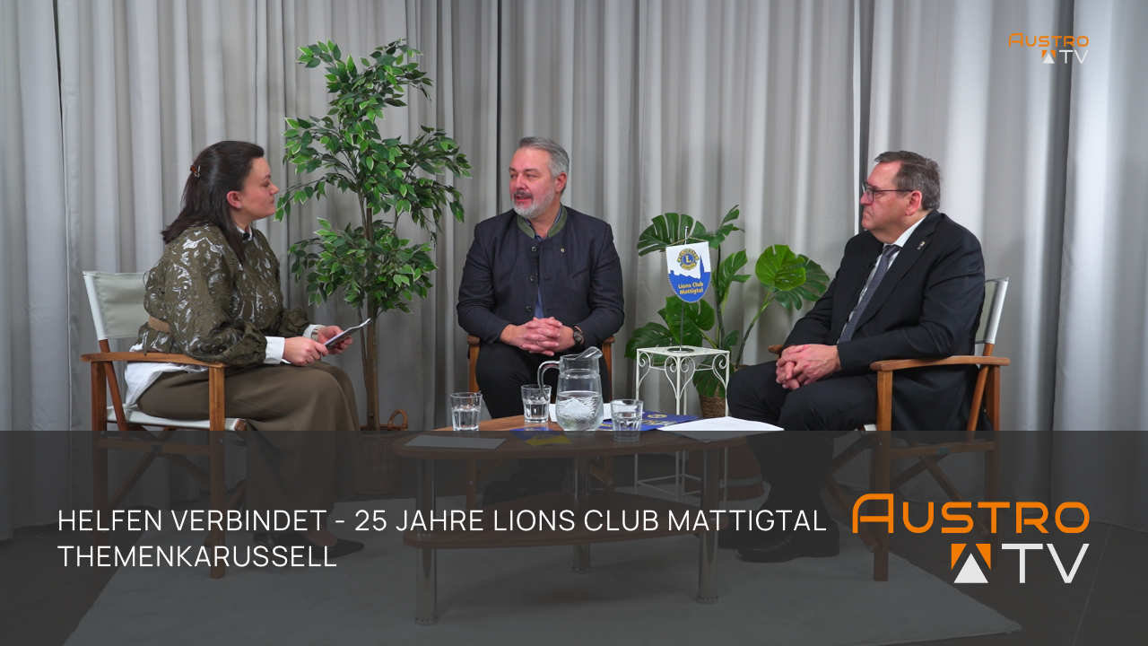 Helfen verbindet – 25 Jahre Lions Club Mattigtal