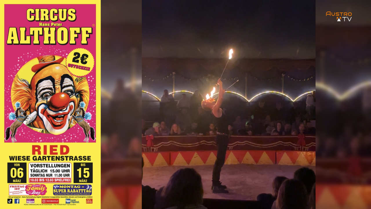 Circus Althoff in Ried im Innkreis -Tipp