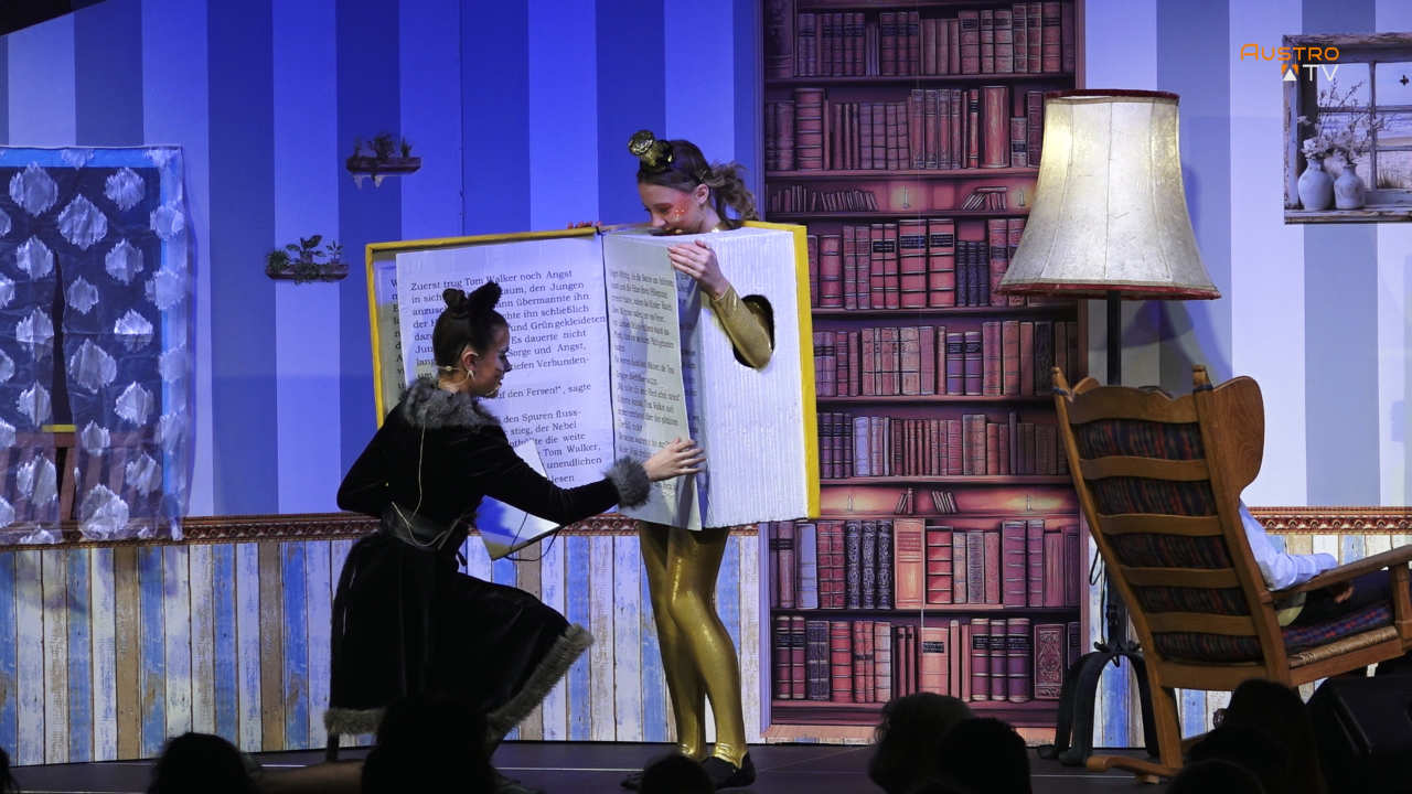 Schulmusical „Das Büchergeheimnis“ in Eggelsberg