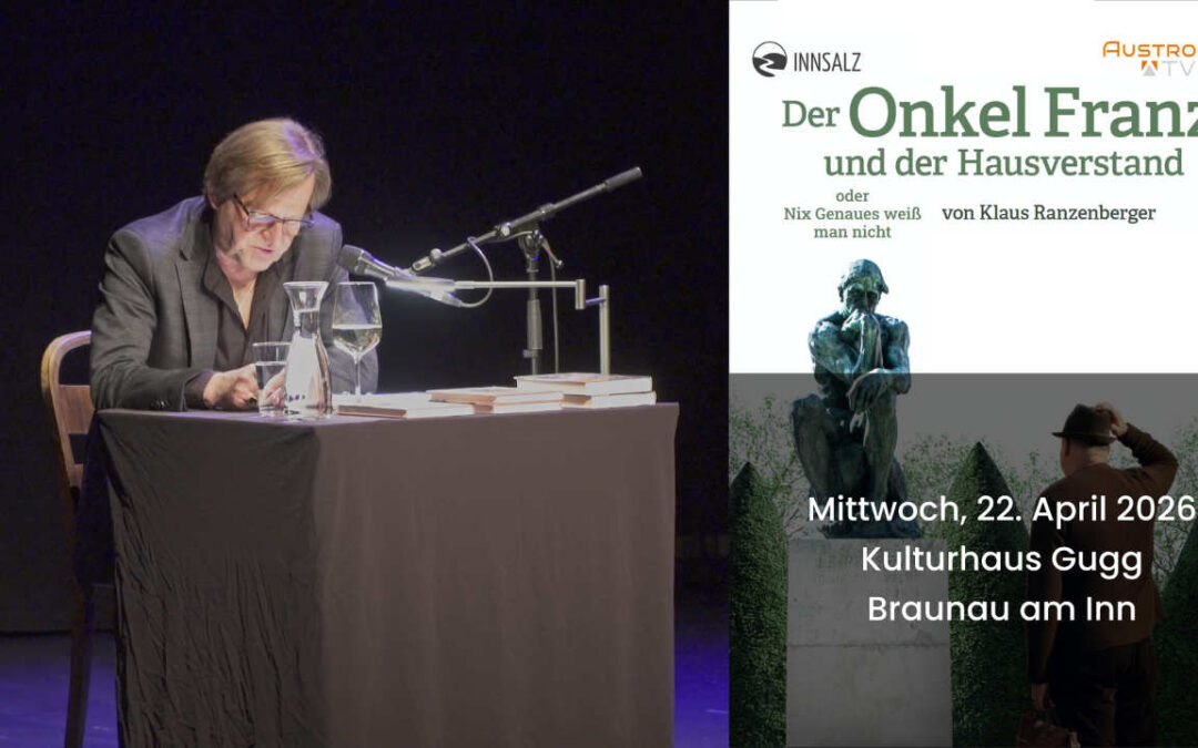Buchpremiere „Der Onkel Franz und der Hausverstand“ in Braunau -Tipp