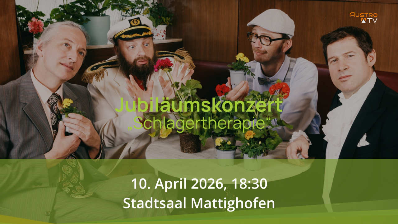Jubiläumskonzert mit Schlagertherapie - Tipp