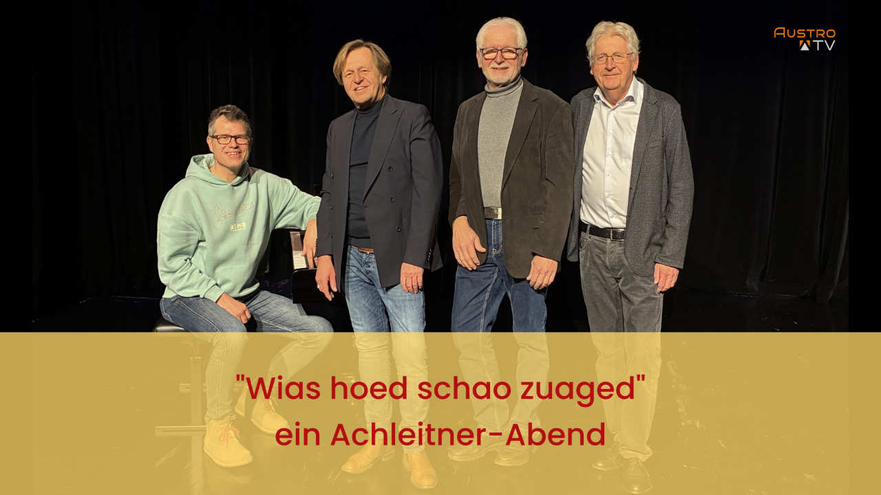 Wias hoed schao zuaged – Achleitner-Abend am 23. April in Ried i.I.