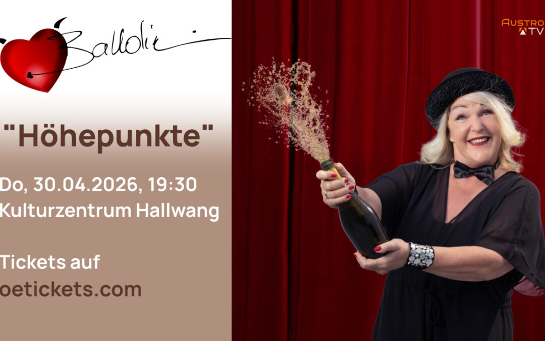 Barbara Balldini „Höhepunkte“ -Tipp