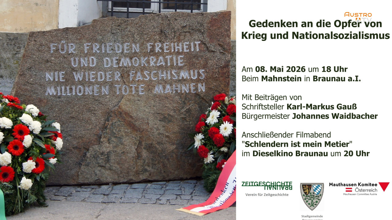 Gedenken an die Opfer von Krieg und Nationalsozialismus -Tipp