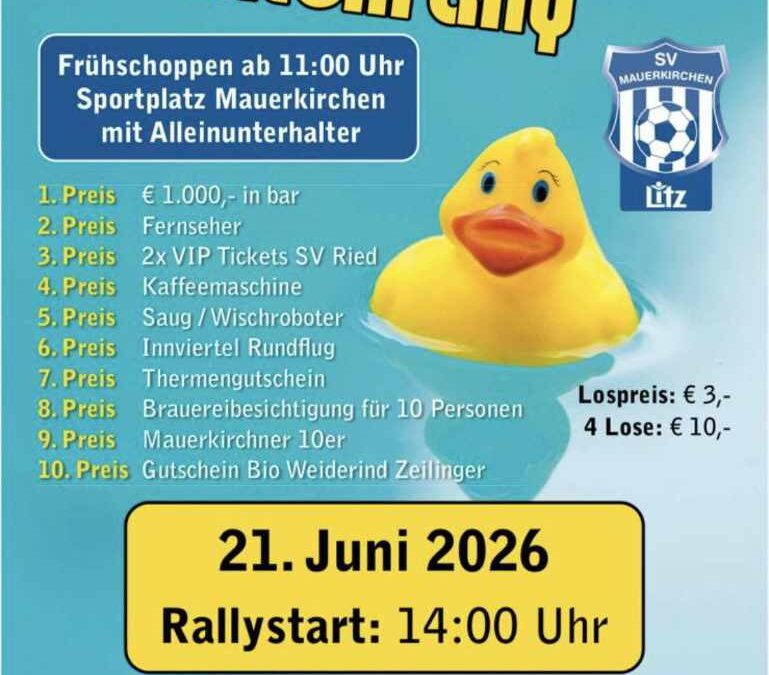 Entenrallye Mauerkirchen