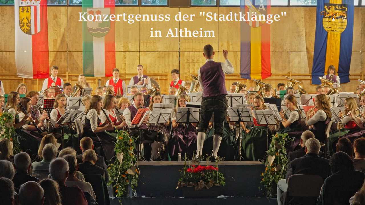 Gemeinschaftskonzert der "Stadtklänge" in Altheim - ausführlicher Konzertgenuss