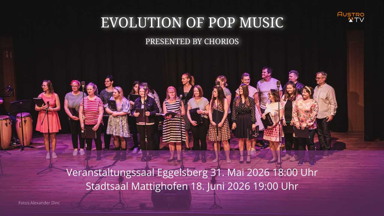 Evolution of Pop Music Chorkonzert -Tipp