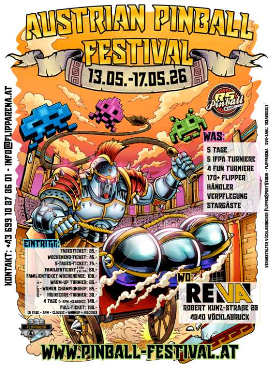 Austrian Pinball Festival 2026