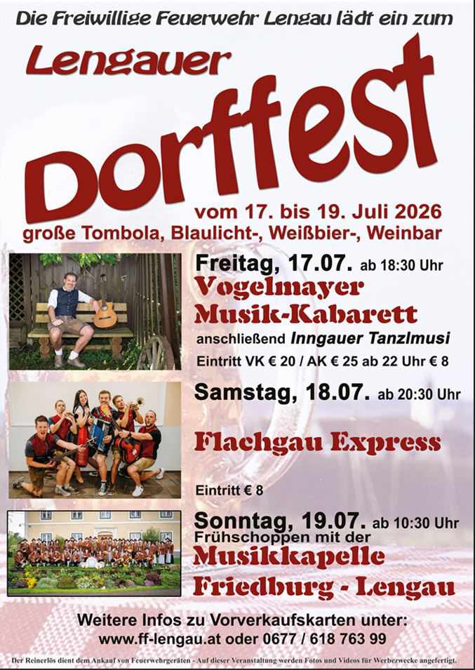 Lengauer Dorffest 2026 Lengauer Dorffest 2026