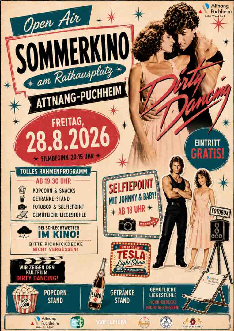 Sommerkino Attnang-Puchheim 2026 Sommerkino Attnang-Puchheim 2026