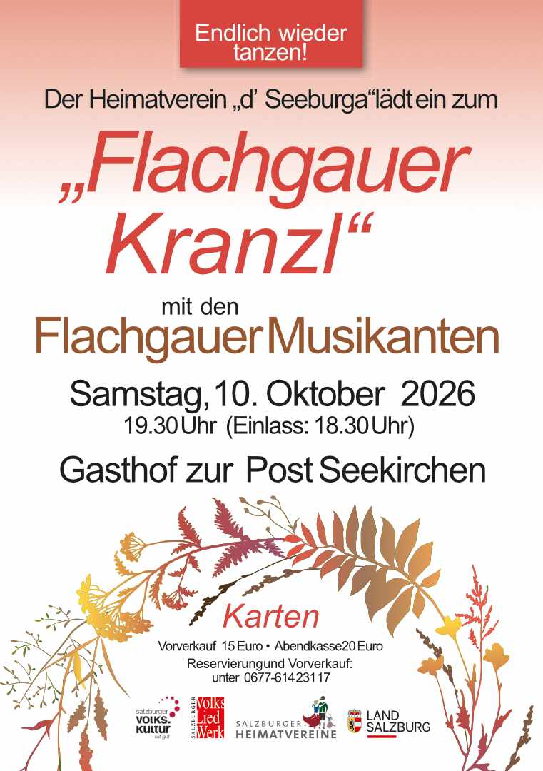 Flachgauer Kranzl 2026 Flachgauer Kranzl 2026
