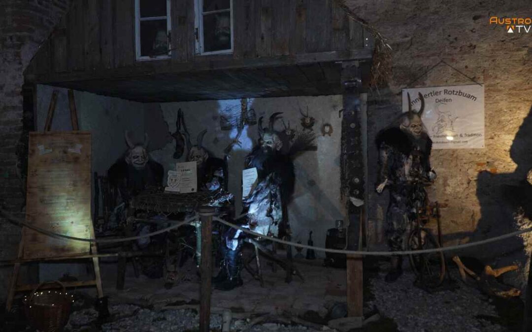 9. Maskenausstellung der d´Zwidan Hölln Teifin in Ranshofen