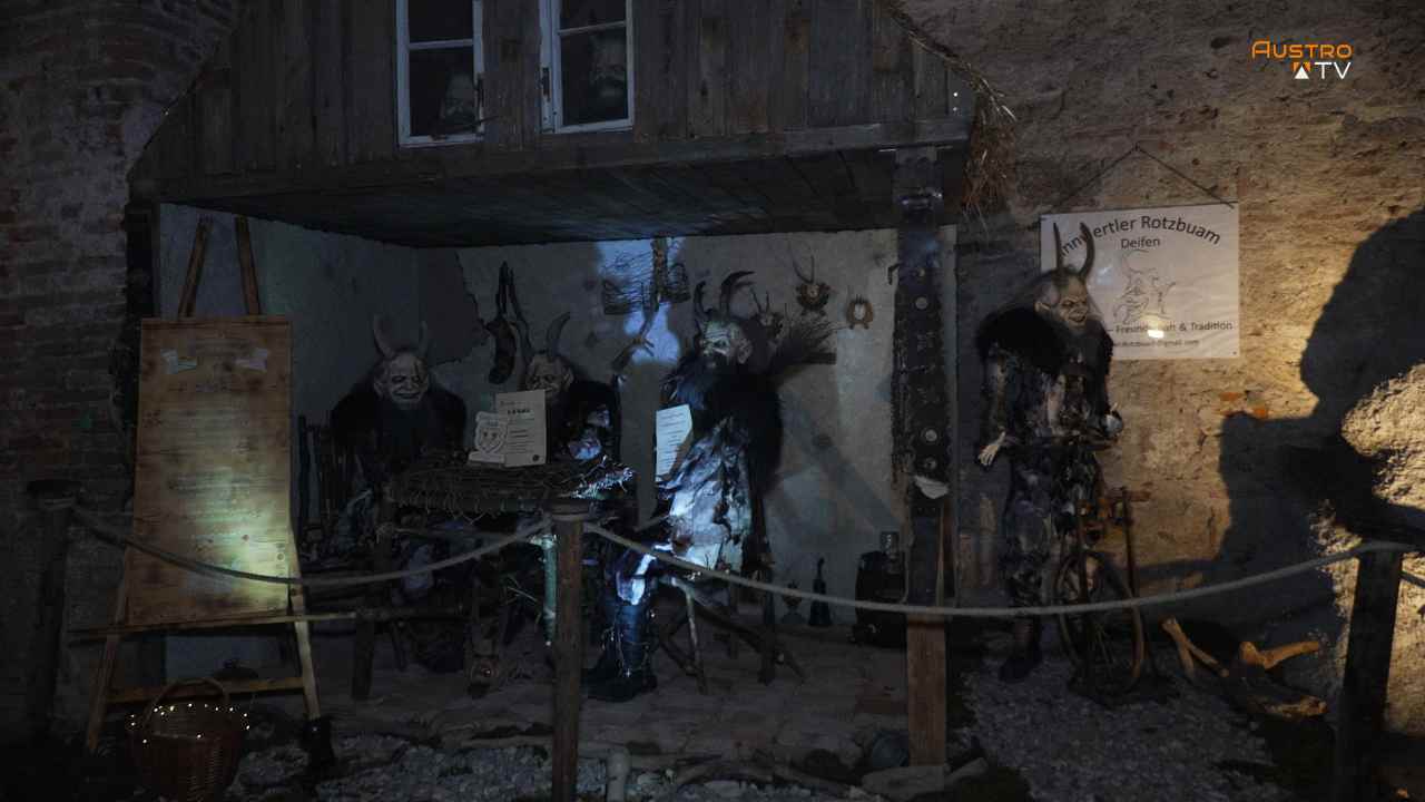9. Maskenausstellung der d´Zwidan Hölln Teifin in Ranshofen