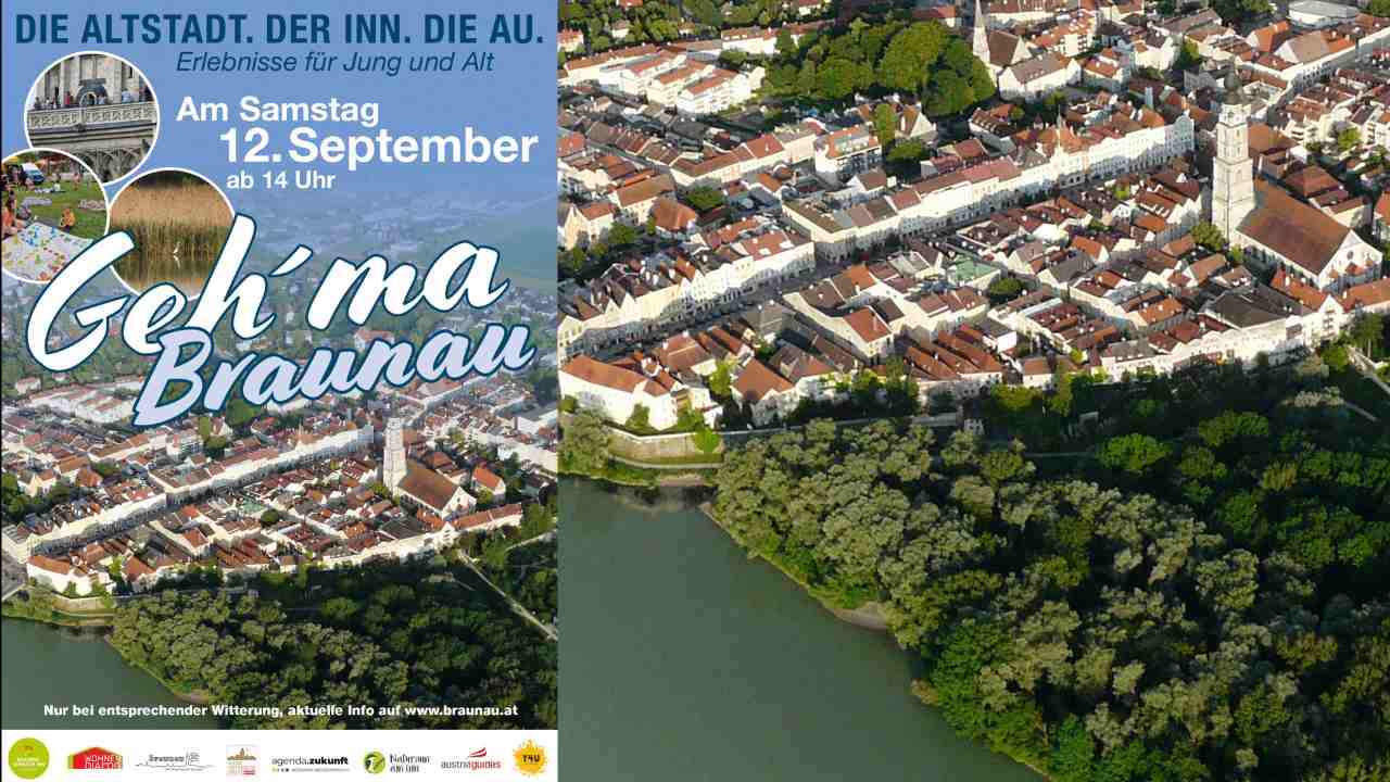 Geh´ma Braunau am 12. September – Erlebnisse für Jung und Alt -Tipp