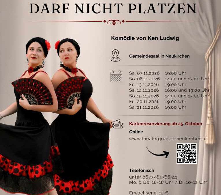 „Carmen darf nicht platzen“ – Theater&shy;verein Neukirchen/Enknach
