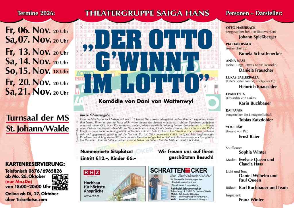 Theater Saiga Hans 2026 Theater Saiga Hans 2026